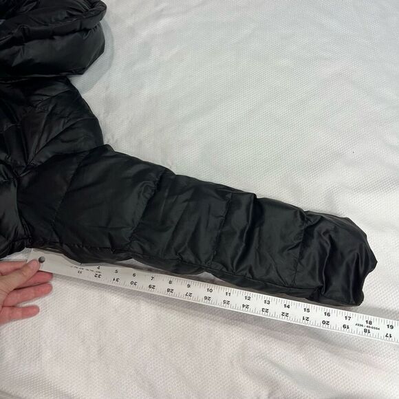 Karl Lagerfeld Paris Women's Lightweight‎ Packable Black Puffer Down Jacket Sz S - Picture 9 of 10